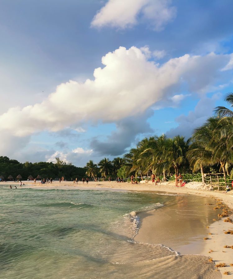 Playa Punta Esmeralda one of the best beaches in Playa del Carmen