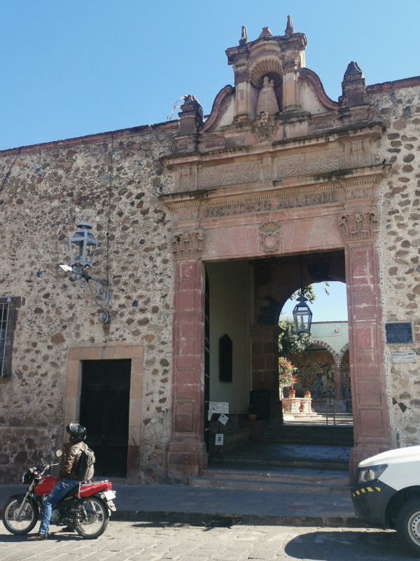 The Insituto de Allende in San Miguel de Allende