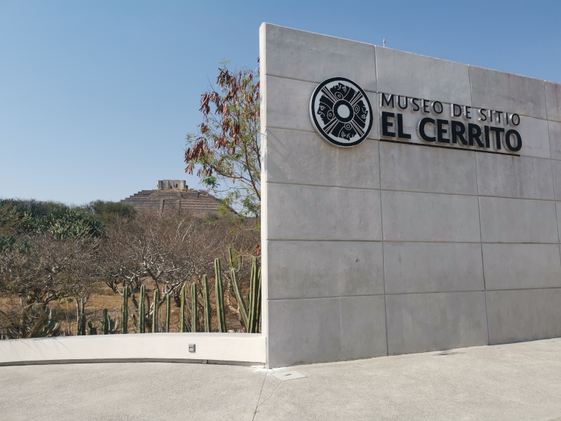 The entrance to the museum at El Cerrito