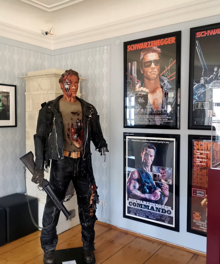 Terminator statue at the Arnold Schwarzenegger museum