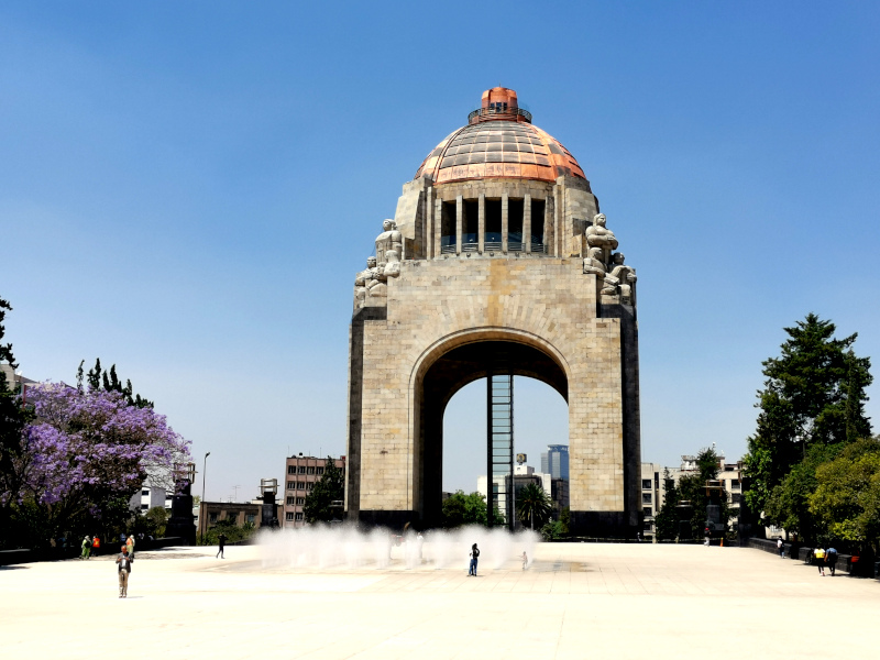 The Monument to the Revolution a free thing to do in Mexico City