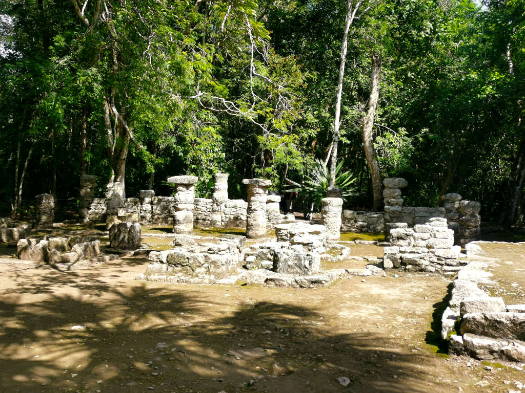 Remaining rocks of Mayan civilization