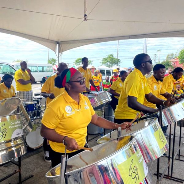 A band playing the steel drums, a unique thing to do in Grenada the Caribbean