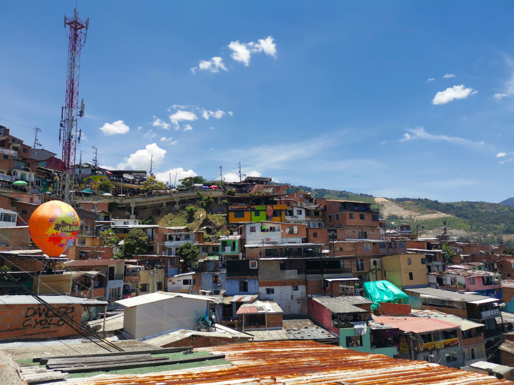 Houses in Comuna 13 