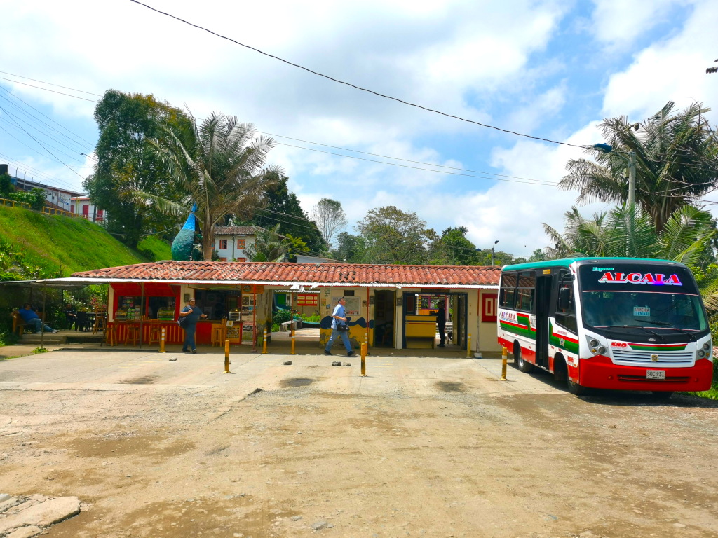 How to get to Salento? Take a bus to this bus terminal in Salento